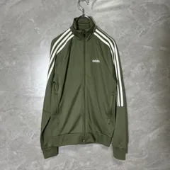 adidas アディダス トラックジャケット ジャージ カーキ 3本ライン AEROREADY XSのサムネイル