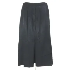 ソニア ソニアリキエル SONIA SONIA RYKIEL ロングスカート インバーテッドプリーツ 切り替え 異素材 ウエストゴム 34 XS相当 黒 ブラック /Xのサムネイル