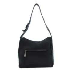 ダナキャラン DONNA KARAN ショルダーバッグ レザー シボ加工 2way 黒 ブラック /SX ■IBO100のサムネイル