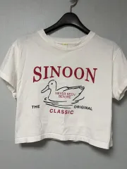 SINOON シヌーン 半袖T 白のサムネイル