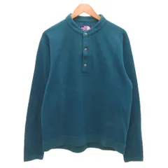 ノースフェイス パープルレーベル THE NORTH FACE PURPLE LABEL スウェット トレーナー ヘンリーネック L ターコイズブルー NT6702N /JS ■IBO91のサムネイル