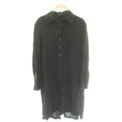 オールセインツ ALLSAINTS ロングシャツ M 黒 ブラック /SS ■OSのサムネイル