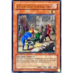 遊戯王　psa10 トラップ処理班Aチーム　旧アジア版　レリーフ ☆旧アジア☆トラップ処理班Aチーム【レリーフ】{RDS-AE033