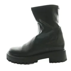 ユナイテッドアローズ A DAY IN THE LIFE UNITED ARROWS 近年モデル晴雨兼用サイドゴアブーツ ショート 38 黒 ブラック /SS ■OSのサムネイル