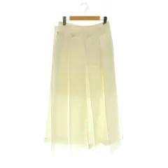アキラナカ AKIRA NAKA Ai slit panel skirt スカート スリット ペンシル ロング 2 オフホワイト /HS ■OSのサムネイル