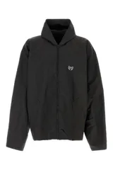 【新品・最安値】Balenciaga Hooded zip-up jacket Black 正規品 その他のサムネイル