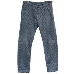 【中古】 LOUIS VUITTON ルイ・ヴィトン モノグラム スリムフィットデニムパンツ ブルー サイズ30 RM192M QJQ HHD20W 19AW メンズ ズボン 26020285 MKのサムネイル