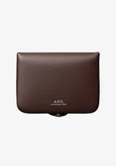 【新品・最安値】A.p.c. Portafoglio DARK BROWN 正規品 三つ折り財布のサムネイル
