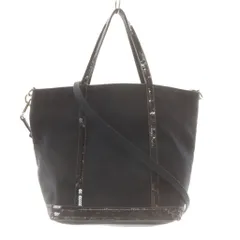 ヴァネッサブリューノ Vanessa bruno CABAS S PETIT トートバッグ ショルダーバッグ ハンドバッグ 2way 紺のサムネイル