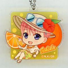 [중고]키링 나카노 이치카 [5등분의 신부∽ Resort Mood in 아틀레 아키하바라 Anisugar 젤리<Resort Mood>아크릴 키링] 동봉품