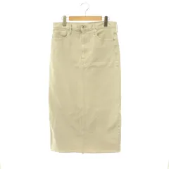 アッパーハイツ upper hights 別注 THE CAMPBELL デニムスカート ロング タイト 2 ベージュ /HK ■OSのサムネイル