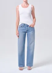 【新品・最安値】Agolde 90's crop m/r loose straight in vault VAULTMDWORNIND 正規品 スキニーデニムのサムネイル