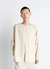 【新品・最安値】Lemaire V-neck shirt OATMILK 正規品 その他のサムネイル