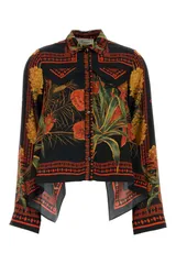 【新品・最安値】Blumarine Camicia fantasia BLACKORANGE 正規品 半袖(Tシャツ)のサムネイル