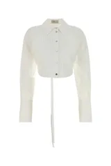 【新品・最安値】Blumarine Top corto WHITE 正規品 半袖(Tシャツ)のサムネイル