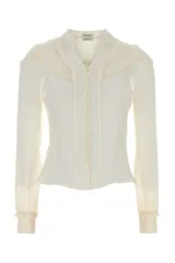 【新品・最安値】Alexander Mcqueen Bib mn rffl dtl bls IVORY 正規品 半袖(Tシャツ)のサムネイル