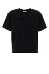 【新品・最安値】Alexander Mcqueen Jersey BLACK 正規品 半袖(Tシャツ)のサムネイル