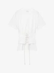 【新品・最安値】Alexander Mcqueen Jersey LIGHTIVORY 正規品 半袖(Tシャツ)のサムネイル