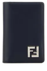 【新品・最安値】Fendi Vertical card c vit.king/ pu f MIDNIGHT+MIDNIGHT+P 正規品 三つ折り財布のサムネイル