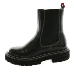 マックス&コー MAX&CO. CUCU チェルシー ブーツ ショート 36 黒 ブラック /SS ■OSのサムネイル