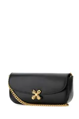 【新品・最安値】Alexander Mcqueen Skull flower small BLACKGOLD 正規品 ショルダーバッグのサムネイル