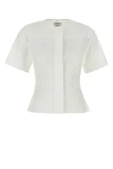 【新品・最安値】Alexander Mcqueen Top OPTICALWHITE 正規品 半袖(Tシャツ)のサムネイル