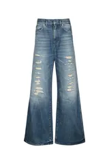 【新品・最安値】Christian Dior Denim distressed BLUE 正規品 スキニーデニムのサムネイル