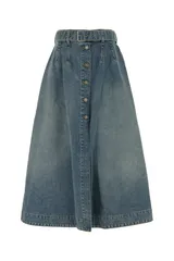 【新品・最安値】Christian Dior Gonna midi denim oblique DENIM 正規品 スキニーデニムのサムネイル