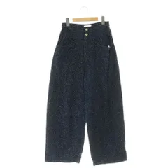 アメリヴィンテージ Ameri VINTAGE MEDI SCRATCH OVAL WIDE DENIMデニムパンツ ワイド 25 ブルー /HK ■OS ■SHのサムネイル