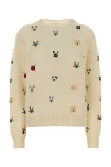 【新品・最安値】Loewe Sweater WHITEMULTICOLOR 正規品 ノースリーブのサムネイル