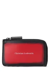 【新品・最安値】Christian Louboutin Canopy zipped card holder calf BRUSHLOUBI 正規品 三つ折り財布のサムネイル