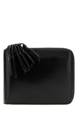 【新品・最安値】Comme Des Garcons Zipper medley BLACK 正規品 三つ折り財布のサムネイル