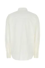 【新品・最安値】Brunello Cucinelli Cotton poplin ls blouse w monil trim at placket BIANCO 正規品 半袖(Tシャツ)のサムネイル