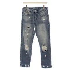 マイケルコース MICHAEL KORS デニムパンツ ジーンズ 25 青 ブルー ダメージ加工 MU1900XFAU /YMのサムネイル