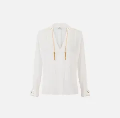 【新品・最安値】Elisabetta Franchi Shirt ALOE 正規品 半袖(Tシャツ)のサムネイル