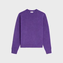 【新品・最安値】Celine Crewneck sweater PURPLE 正規品 トレーナー・スウェットのサムネイル