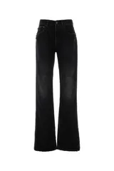【新品・最安値】Balenciaga City straight pants BLACK FADE OUT 正規品 スキニーデニムのサムネイル