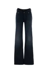 【新品・最安値】Balenciaga Curved waist pants NAVY/DIRTY DARK BLUE 正規品 スキニーデニムのサムネイル