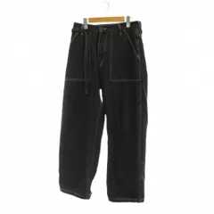 ジャーナルスタンダード レリューム JOURNAL STANDARD relume 25SS 12オンス コンビステッチ デニム ジーンズ M グレー ワイドシルエット /JPのサムネイル