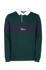 【新品・最安値】Dior Homme Polo rugby verde Green 正規品 ポロシャツのサムネイル