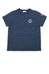 【新品・最安値】Moncler Jr Ss t-shirt BLUE 正規品 半袖(Tシャツ)のサムネイル