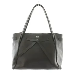 ニナリッチ NINA RICCI トートバッグ ハンドバッグ リボン レザー 茶 ブラウン /AN13のサムネイル
