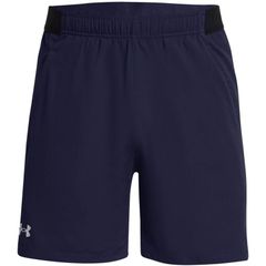언더아머 맨즈 하의 바지 반바지 반바지 Under Armour Armour UA Vanish Woven 6 Shorts Mens Midnight Nav
