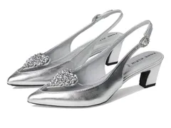 アンクライン レディース シューズ ヒール Anne Klein Inviting Silver シルバーのサムネイル