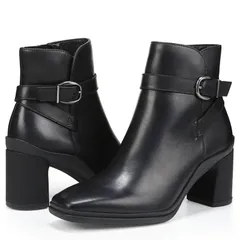 ナチュライザー レディース シューズ ブーツ・レインブーツ Naturalizer Aimee Waterproof Black Waterproof Leather ブラックのサムネイル