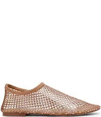 スティーブ マデン レディース シューズ パンプス メッシュ Steve Madden MinoR Mesh Rhinestone Flats Blush ブラッシュのサムネイル