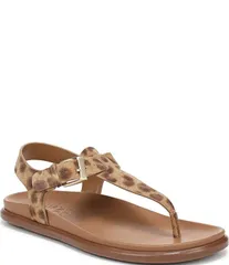 ナチュライザー レディース シューズ サンダル プラットフォーム プリント Naturalizer Fab Leopard Printhong Platform Sandals Naturaleopaのサムネイル