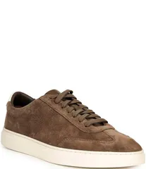 ヒューゴボス メンズ ボトムス カジュアルパンツ スニーカー スエード Hugo Boss Mens Kieran Suede Sneakers Beige ベージュのサムネイル