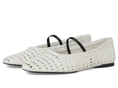 ヴィンス レディース シューズ ヒール Vince Vivian White Weave Lea ホワイトのサムネイル