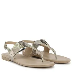 ナチュライザー レディース シューズ サンダル Naturalizer Taylor Slingbacks Lime Faux Snake Leather ライムのサムネイル